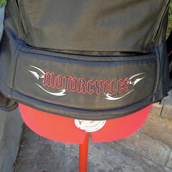 Harley Davidson convertible leather jacket - Picture 3 of 8